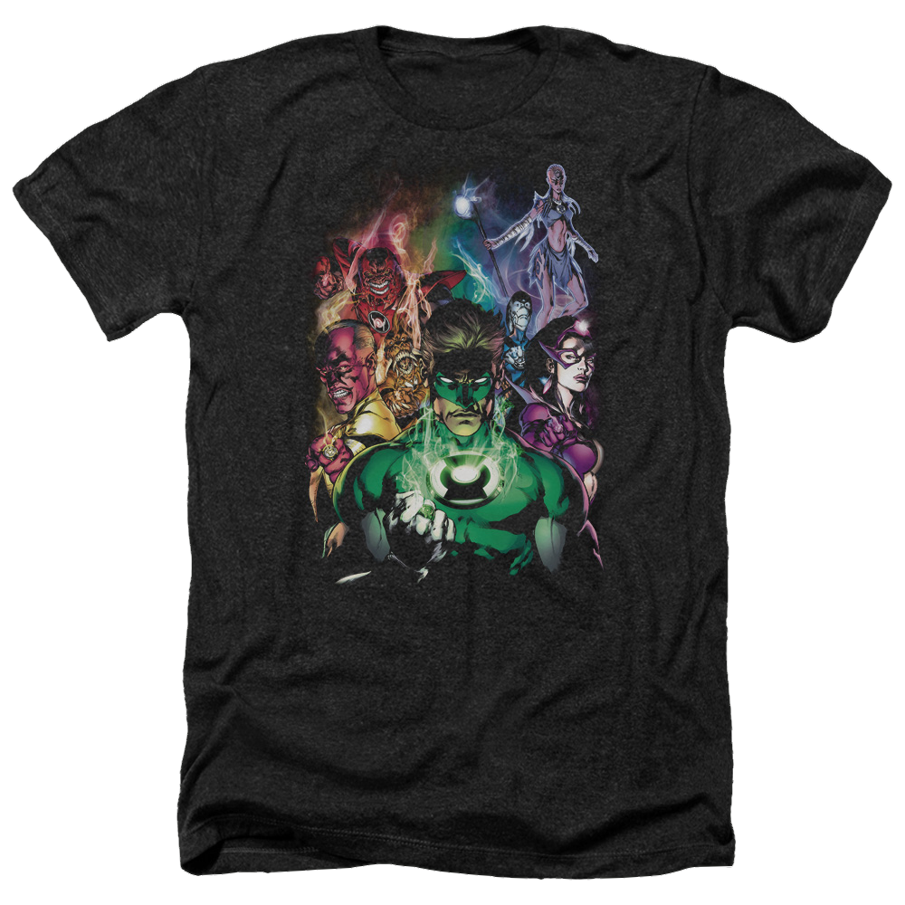 Green Lantern The New Guardians - Men's Heather T-Shirt Men's Heather T-Shirt Green Lantern