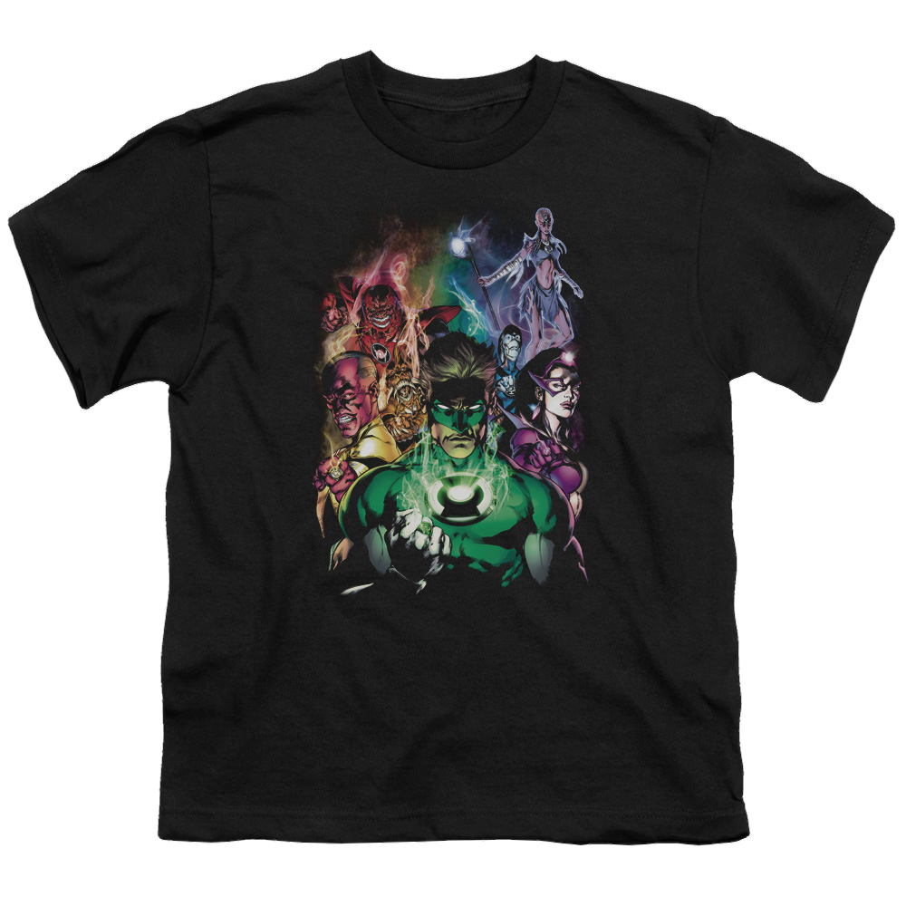 Green Lantern The New Guardians - Youth T-Shirt Youth T-Shirt (Ages 8-12) Green Lantern