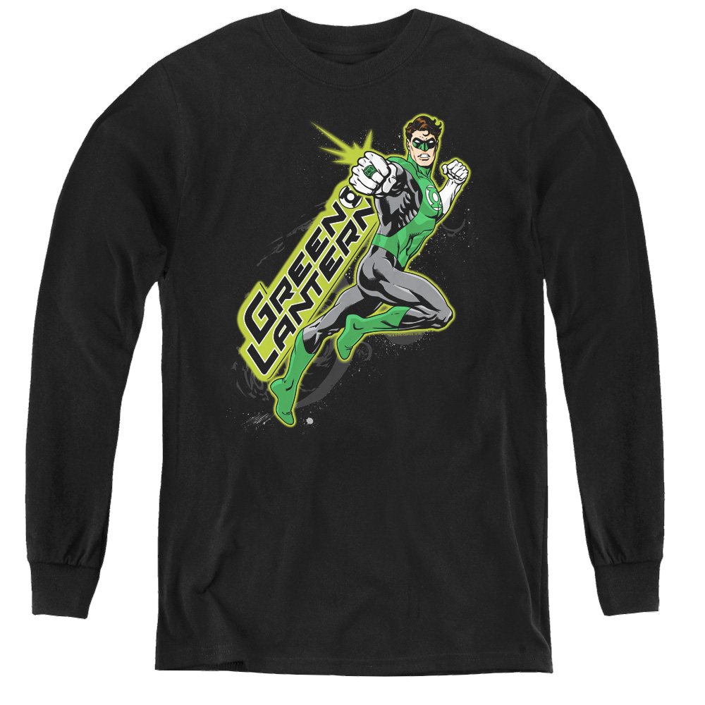 Green Lantern Among The Stars - Youth Long Sleeve T-Shirt Youth Long Sleeve T-Shirt Green Lantern