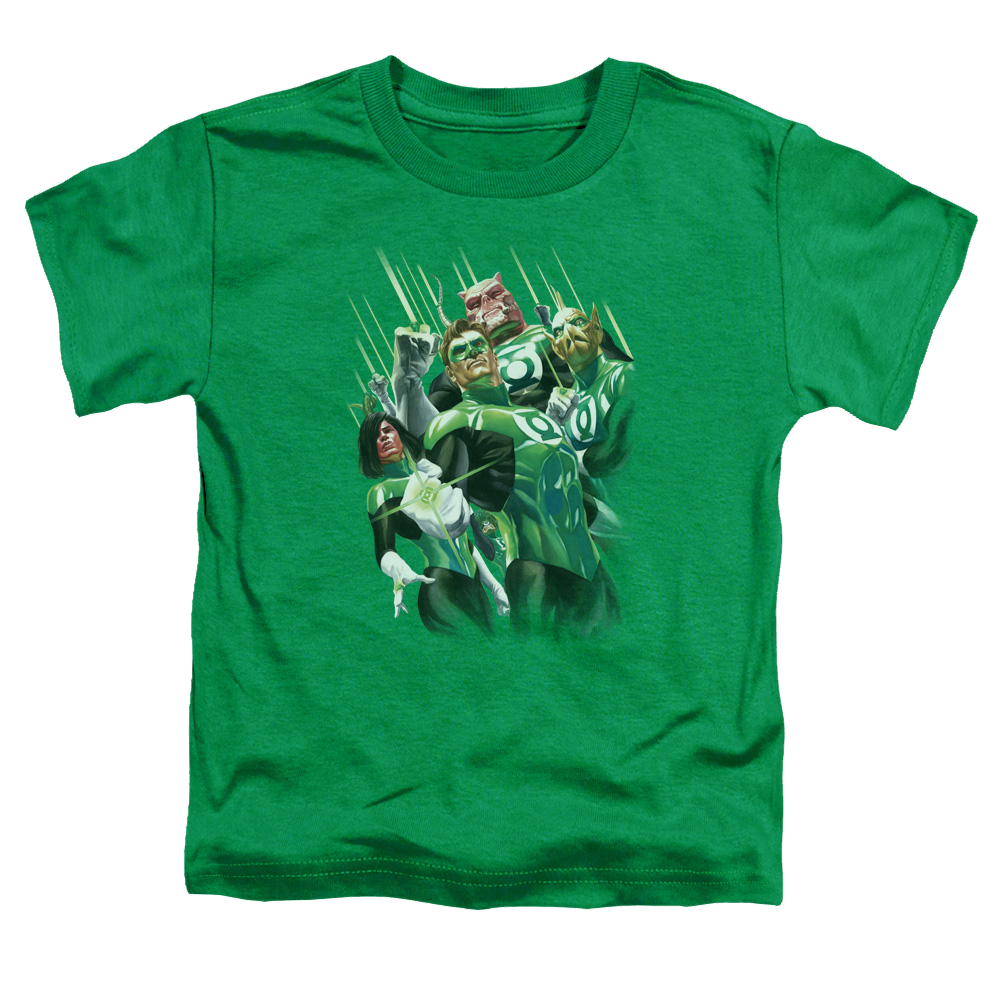 Green Lantern Power Of The Rings - Toddler T-Shirt Toddler T-Shirt Green Lantern