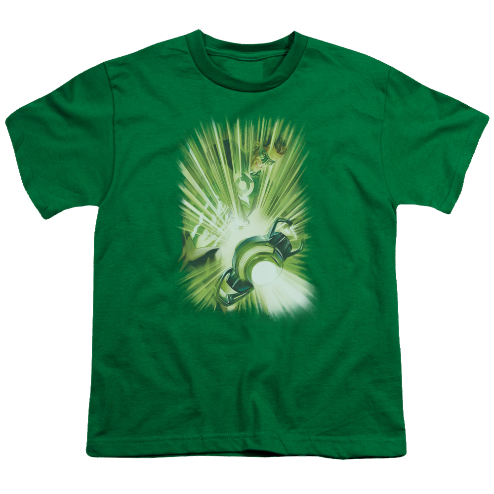 Green Lantern Lanterns Light - Youth T-Shirt Youth T-Shirt (Ages 8-12) Green Lantern