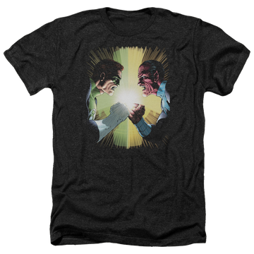 Charcoal men's heather t-shirt with Green Lantern Gl #60 Cover graphic