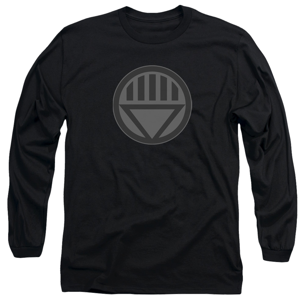 Green Lantern Black Symbol - Men's Long Sleeve T-Shirt Men's Long Sleeve T-Shirt Green Lantern