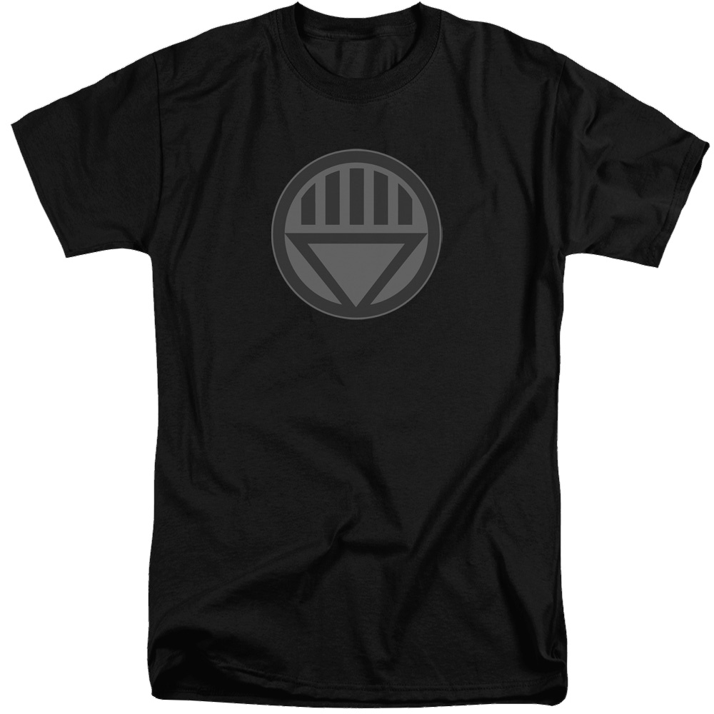 Green Lantern Black Symbol - Men's Tall Fit T-Shirt Men's Tall Fit T-Shirt Green Lantern