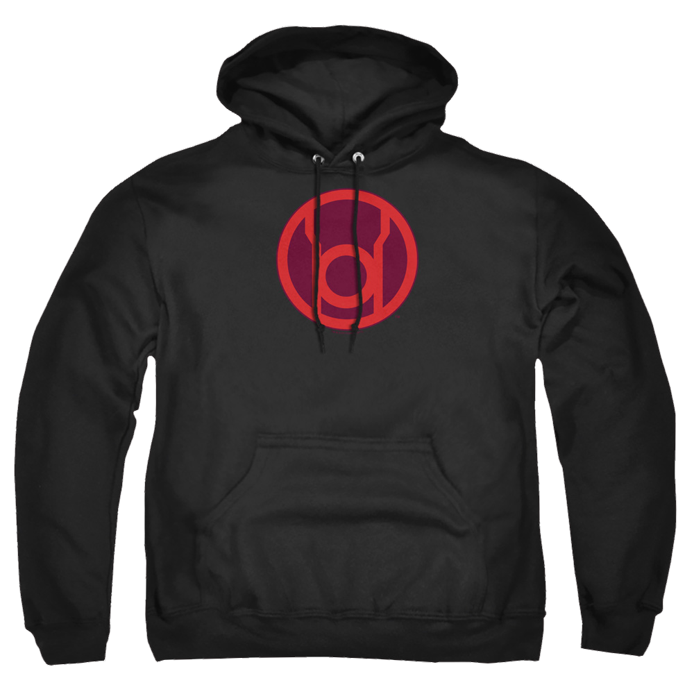 Green Lantern Red Symbol - Pullover Hoodie Pullover Hoodie Green Lantern