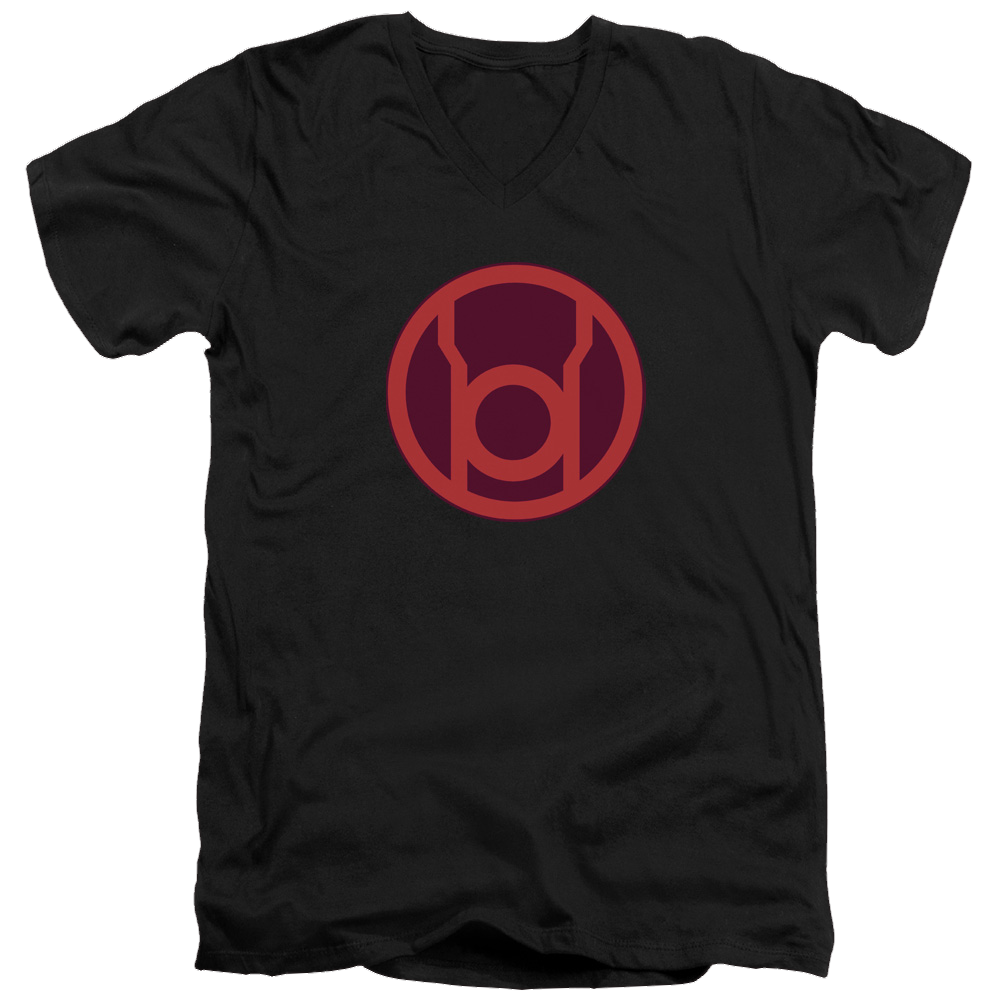 Green Lantern Red Symbol - Men's V-Neck T-Shirt Men's V-Neck T-Shirt Green Lantern