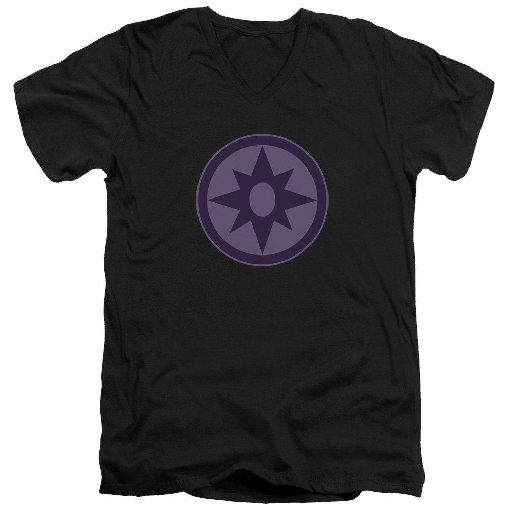 Green Lantern Sapphire Symbol - Men's V-Neck T-Shirt Men's V-Neck T-Shirt Green Lantern