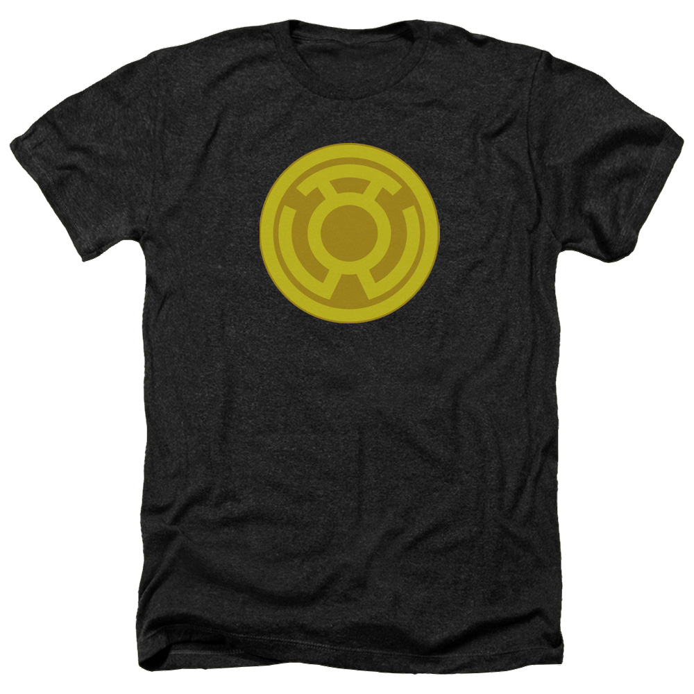 Green Lantern Yellow Symbol - Men's Heather T-Shirt Men's Heather T-Shirt Green Lantern