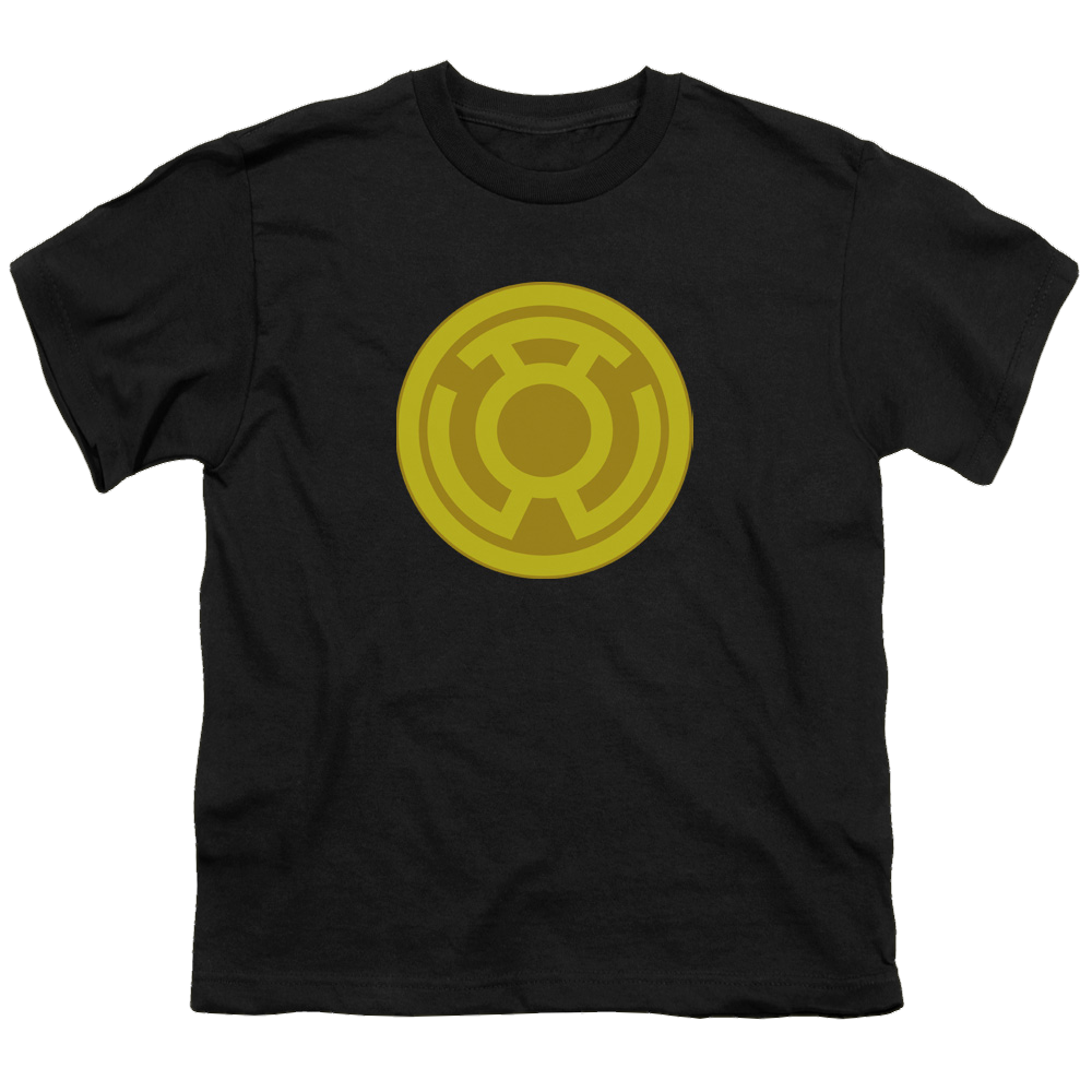 Green Lantern Yellow Symbol - Youth T-Shirt Youth T-Shirt (Ages 8-12) Green Lantern
