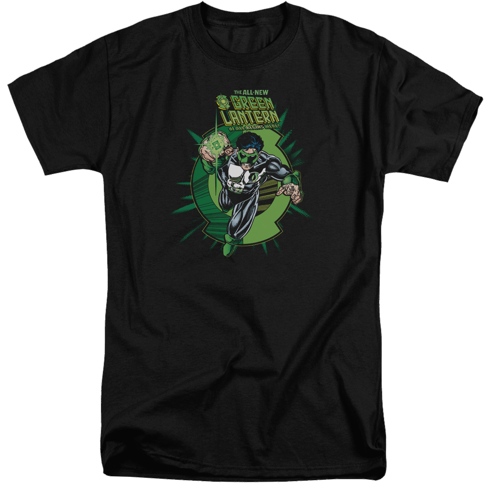 Green Lantern Rayner Cover - Men's Tall Fit T-Shirt Men's Tall Fit T-Shirt Green Lantern
