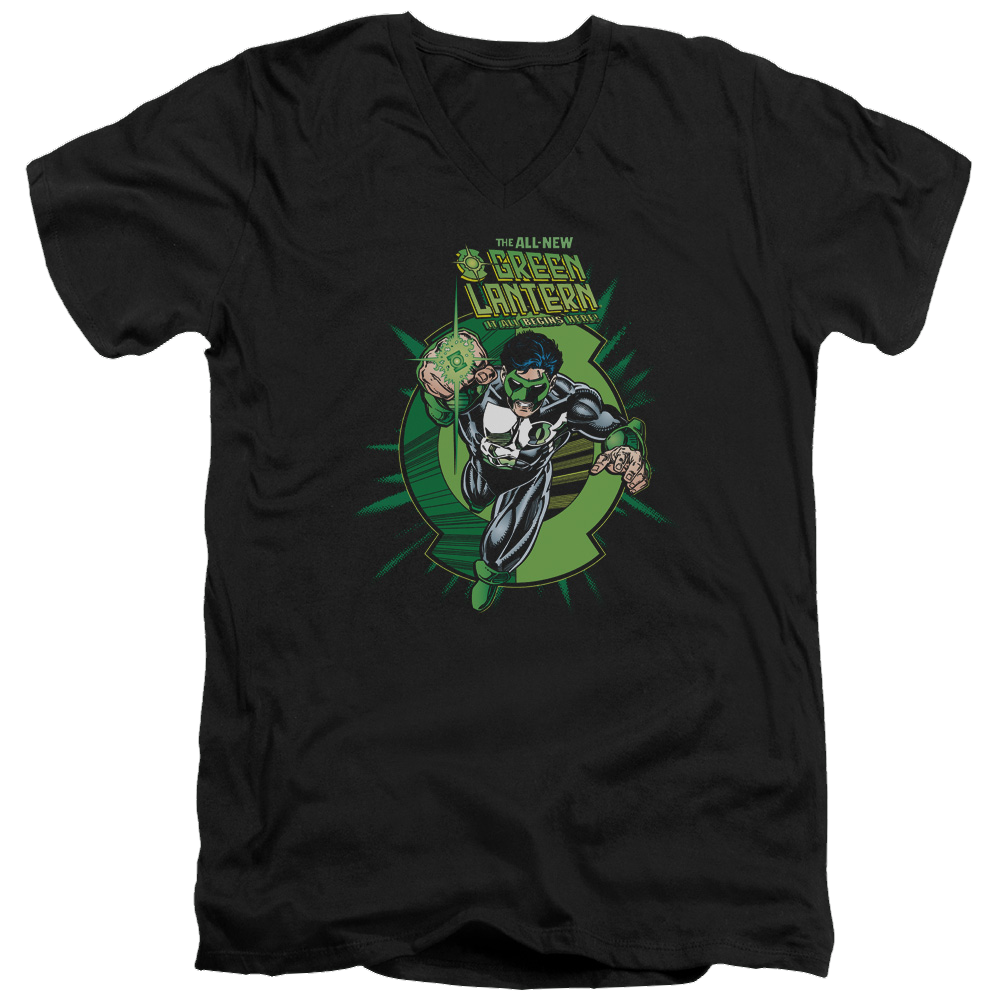 Green Lantern Rayner Cover - Men's V-Neck T-Shirt Men's V-Neck T-Shirt Green Lantern