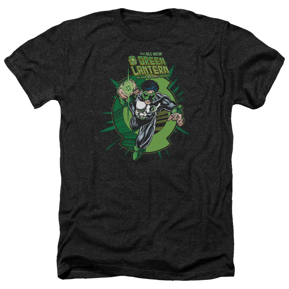 Green Lantern Rayner Cover - Men's Heather T-Shirt Men's Heather T-Shirt Green Lantern
