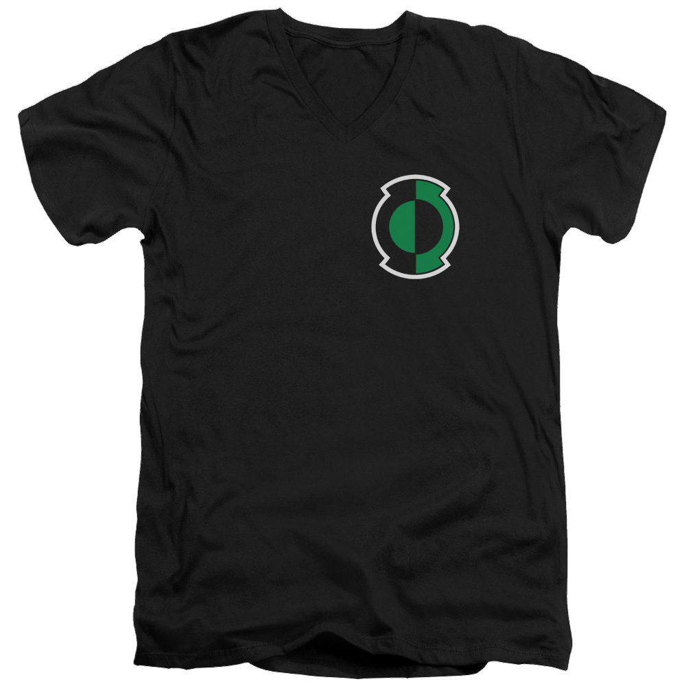 Green Lantern Kyle Logo - Men's V-Neck T-Shirt Men's V-Neck T-Shirt Green Lantern