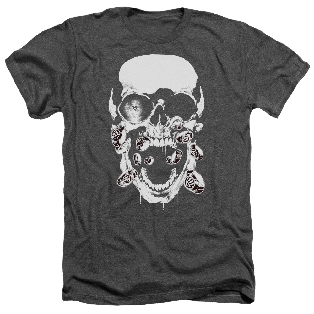 Green Lantern Black Lantern Skull - Men's Heather T-Shirt Men's Heather T-Shirt Green Lantern