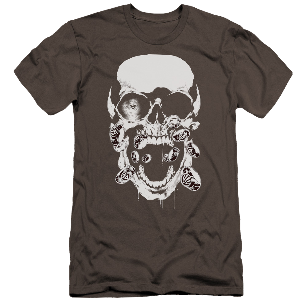 Green Lantern Black Lantern Skull - Men's Premium Slim Fit T-Shirt Men's Premium Slim Fit T-Shirt Green Lantern