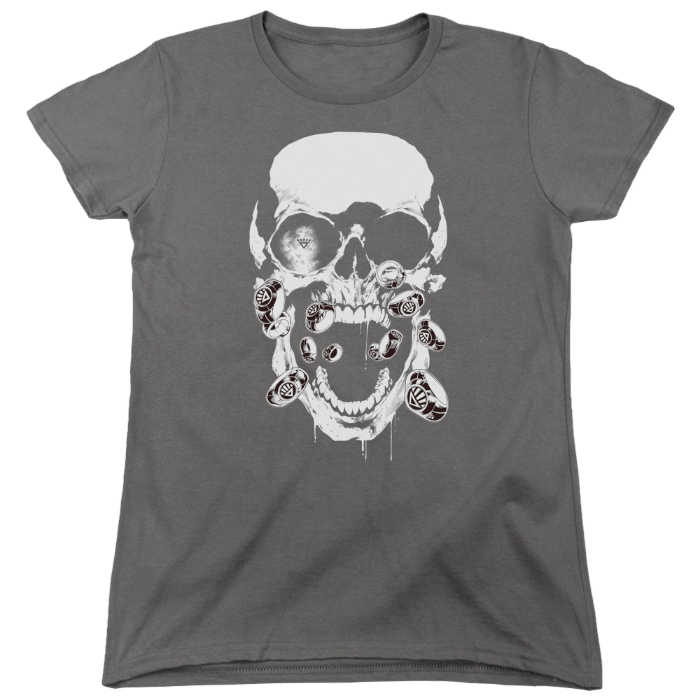 Green Lantern Black Lantern Skull - Women's T-Shirt Women's T-Shirt Green Lantern