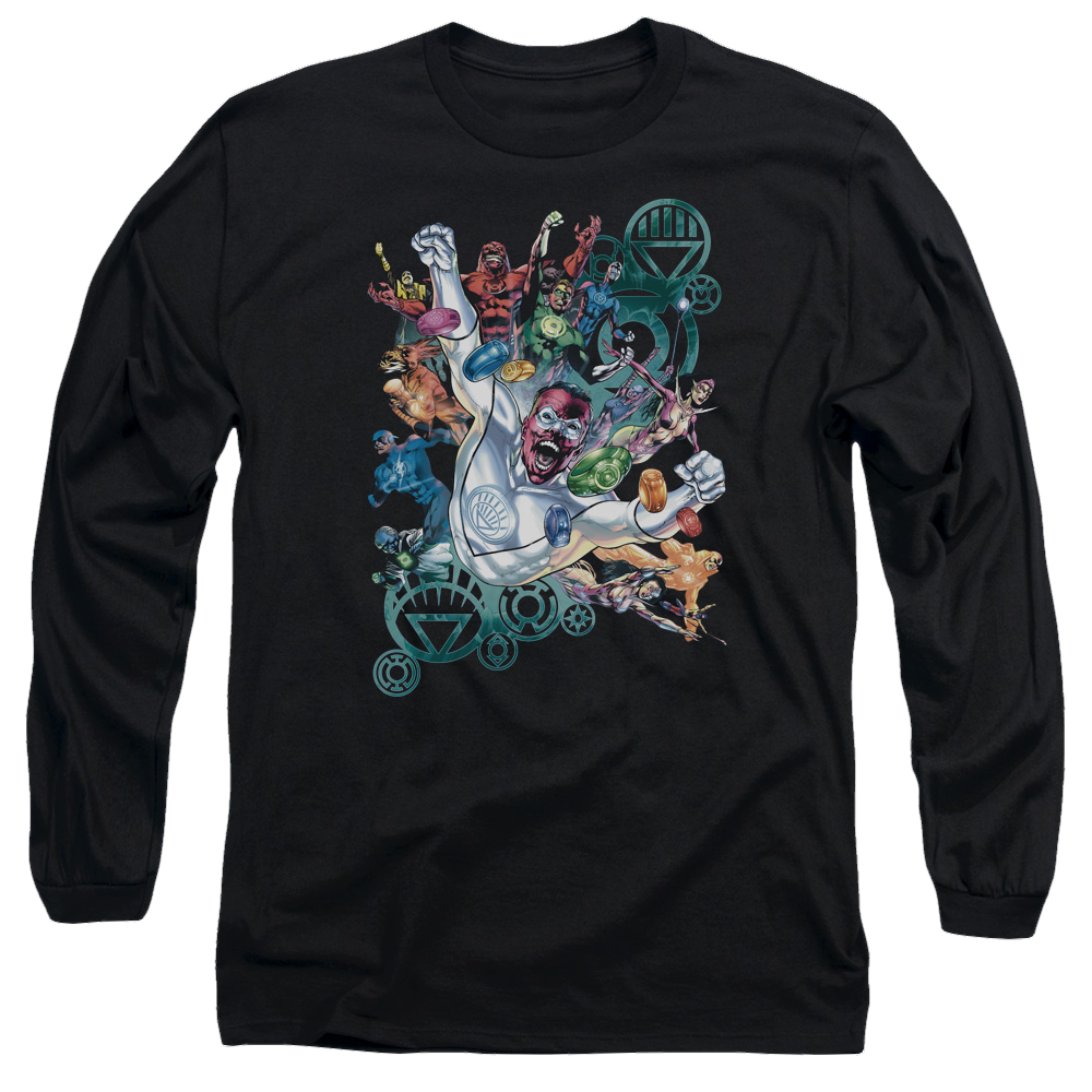Green Lantern Lanterns Unite - Men's Long Sleeve T-Shirt Men's Long Sleeve T-Shirt Green Lantern