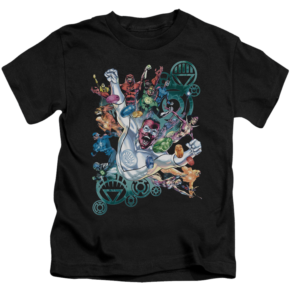 Green Lantern Lanterns Unite - Kid's T-Shirt Kid's T-Shirt (Ages 4-7) Green Lantern