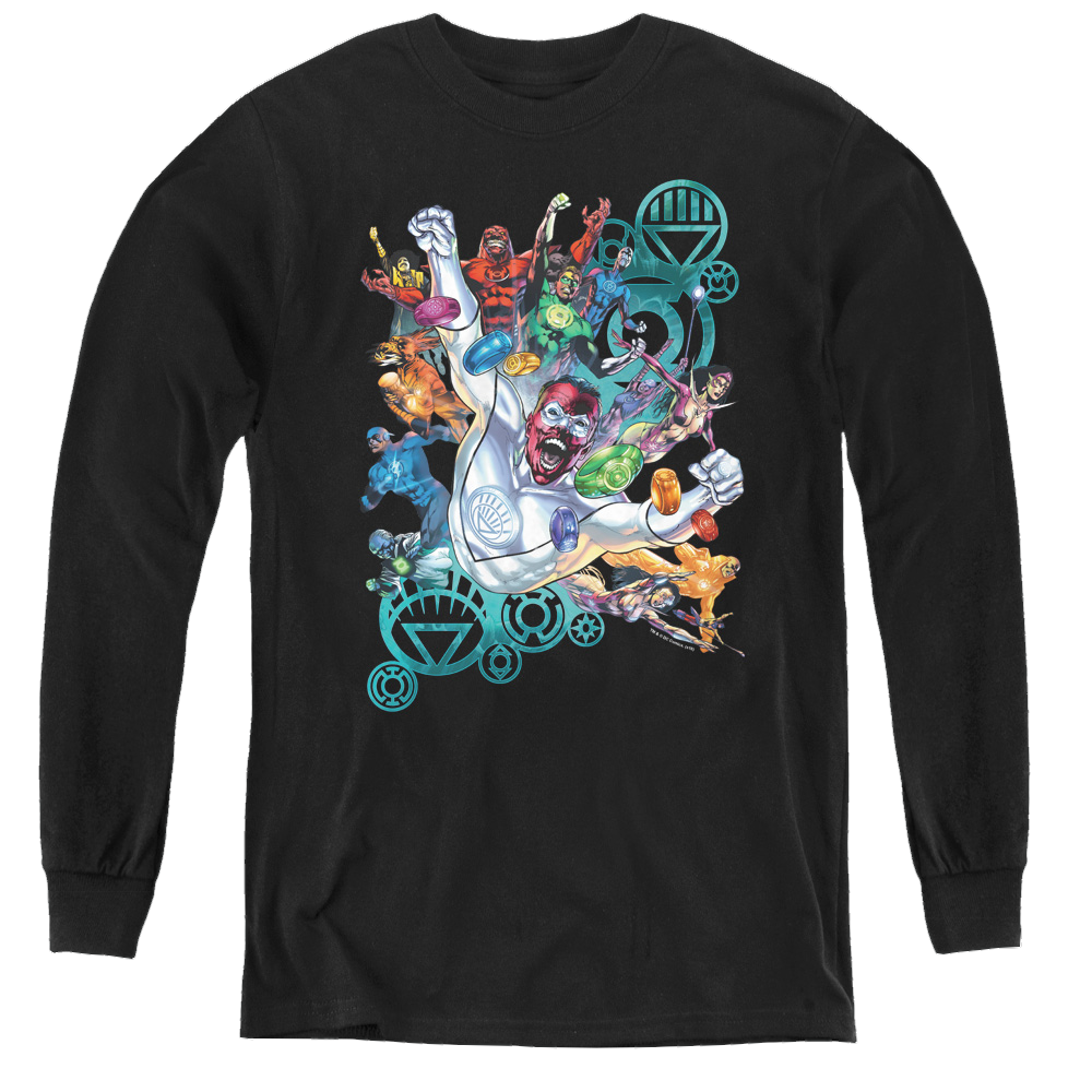 Green Lantern Lanterns Unite - Youth Long Sleeve T-Shirt Youth Long Sleeve T-Shirt Green Lantern