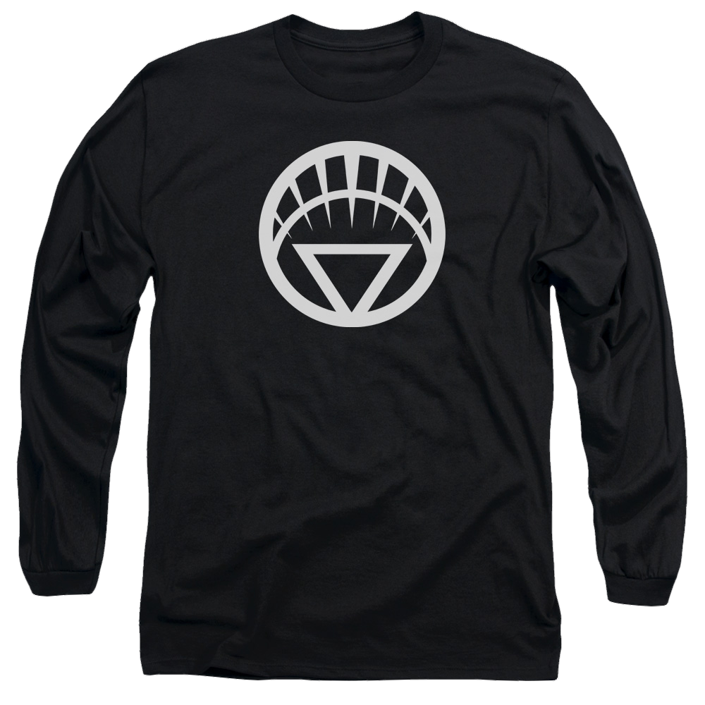 Green Lantern White Emblem - Men's Long Sleeve T-Shirt Men's Long Sleeve T-Shirt Green Lantern