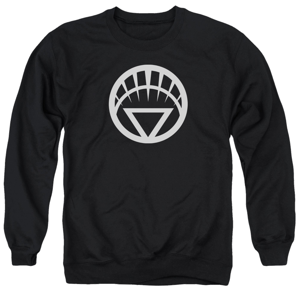 Green Lantern White Emblem - Men's Crewneck Sweatshirt Men's Crewneck Sweatshirt Green Lantern