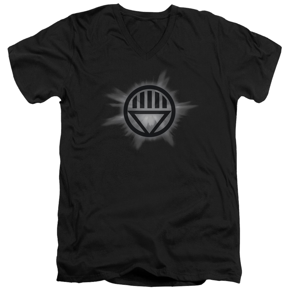 Green Lantern Black Glow - Men's V-Neck T-Shirt Men's V-Neck T-Shirt Green Lantern