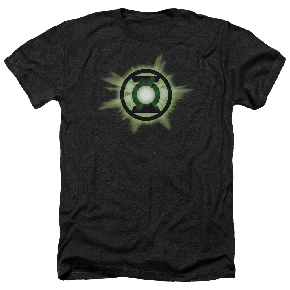 Green Lantern Green Glow - Men's Heather T-Shirt Men's Heather T-Shirt Green Lantern