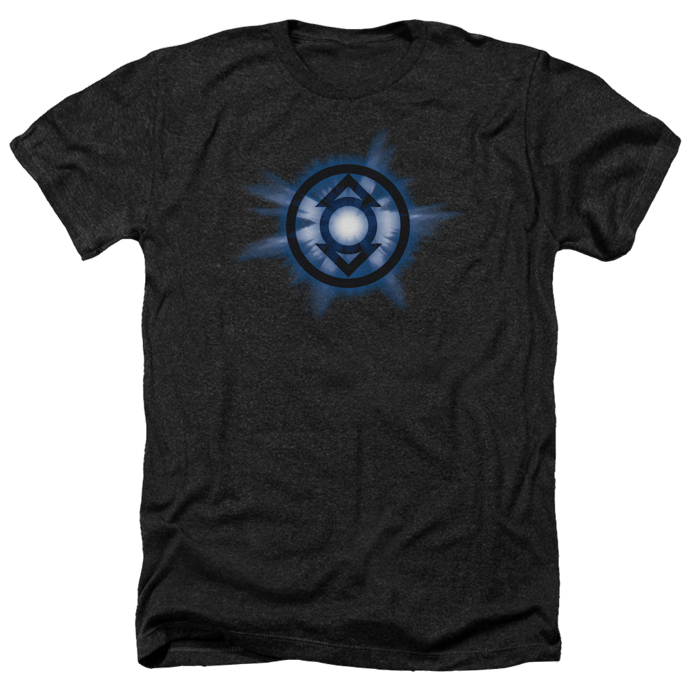 Green Lantern Indigo Glow - Men's Heather T-Shirt Men's Heather T-Shirt Green Lantern