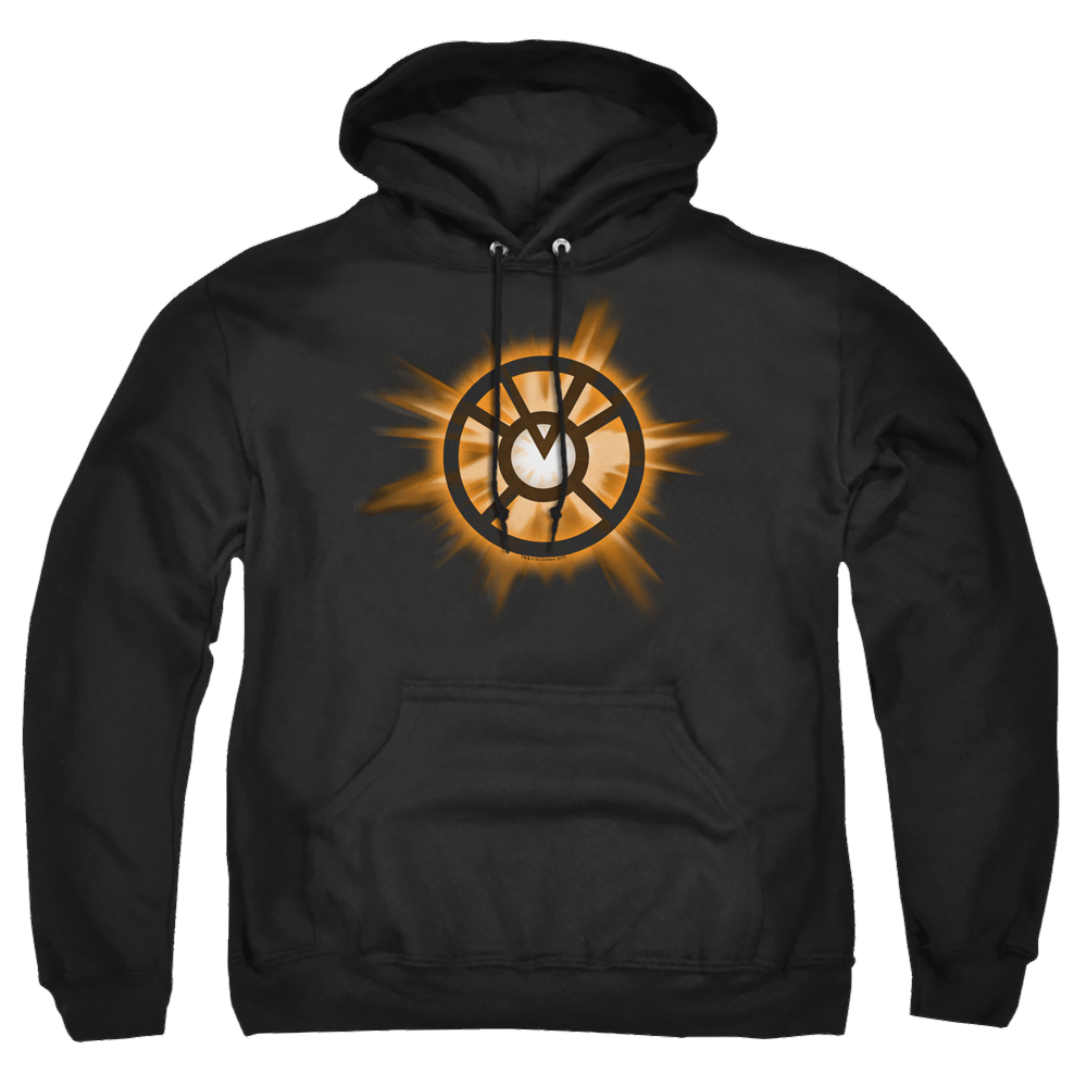 Green Lantern Orange Glow - Pullover Hoodie Pullover Hoodie Green Lantern