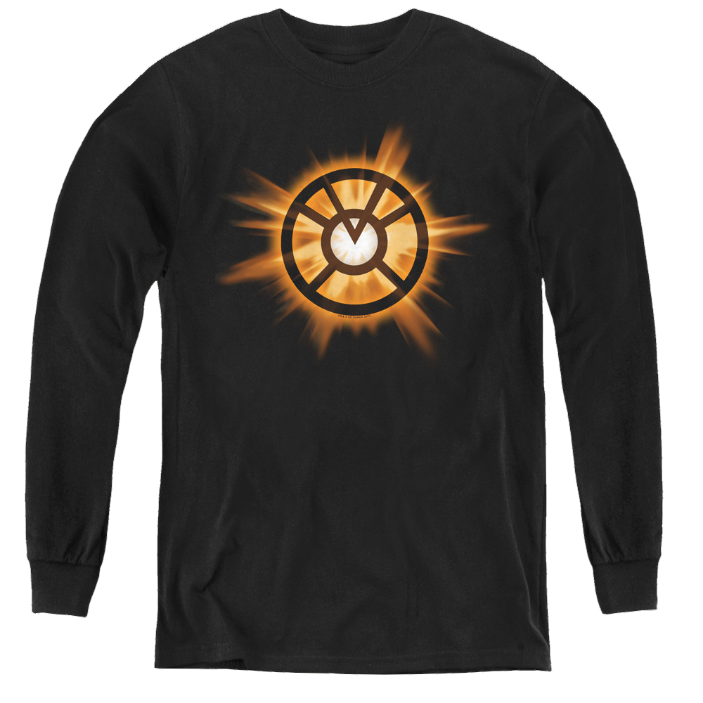 Green Lantern Orange Glow - Youth Long Sleeve T-Shirt Youth Long Sleeve T-Shirt Green Lantern