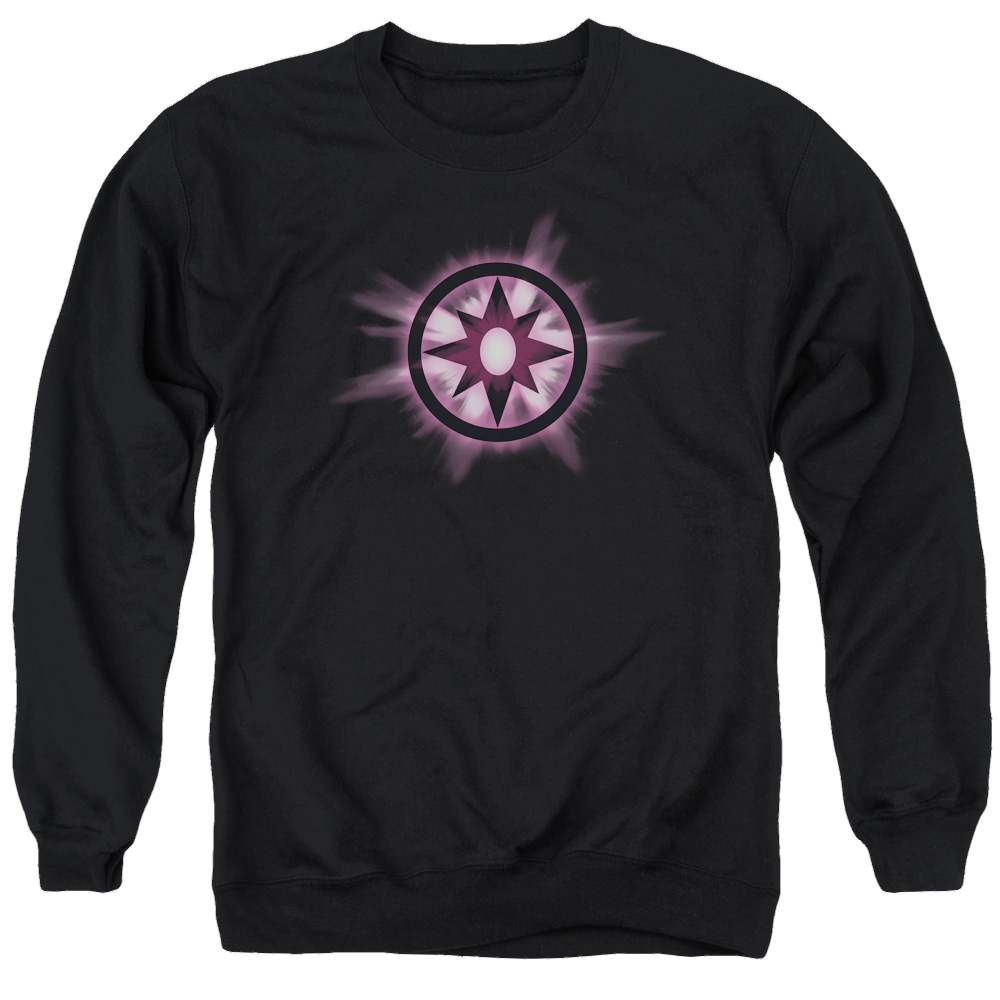 Green Lantern Sapphire Glow - Men's Crewneck Sweatshirt Men's Crewneck Sweatshirt Green Lantern