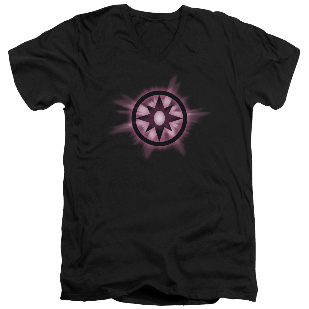 Green Lantern Sapphire Glow - Men's V-Neck T-Shirt Men's V-Neck T-Shirt Green Lantern