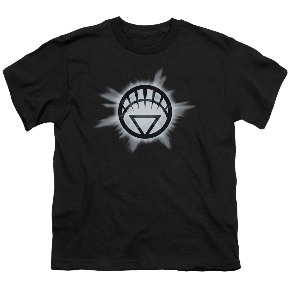 Green Lantern White Glow - Youth T-Shirt Youth T-Shirt (Ages 8-12) Green Lantern