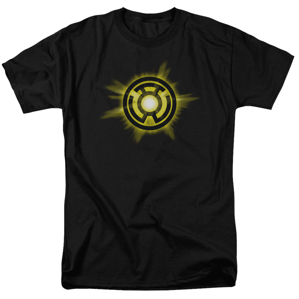 Green Lantern Yellow Glow - Men's Regular Fit T-Shirt Men's Regular Fit T-Shirt Green Lantern