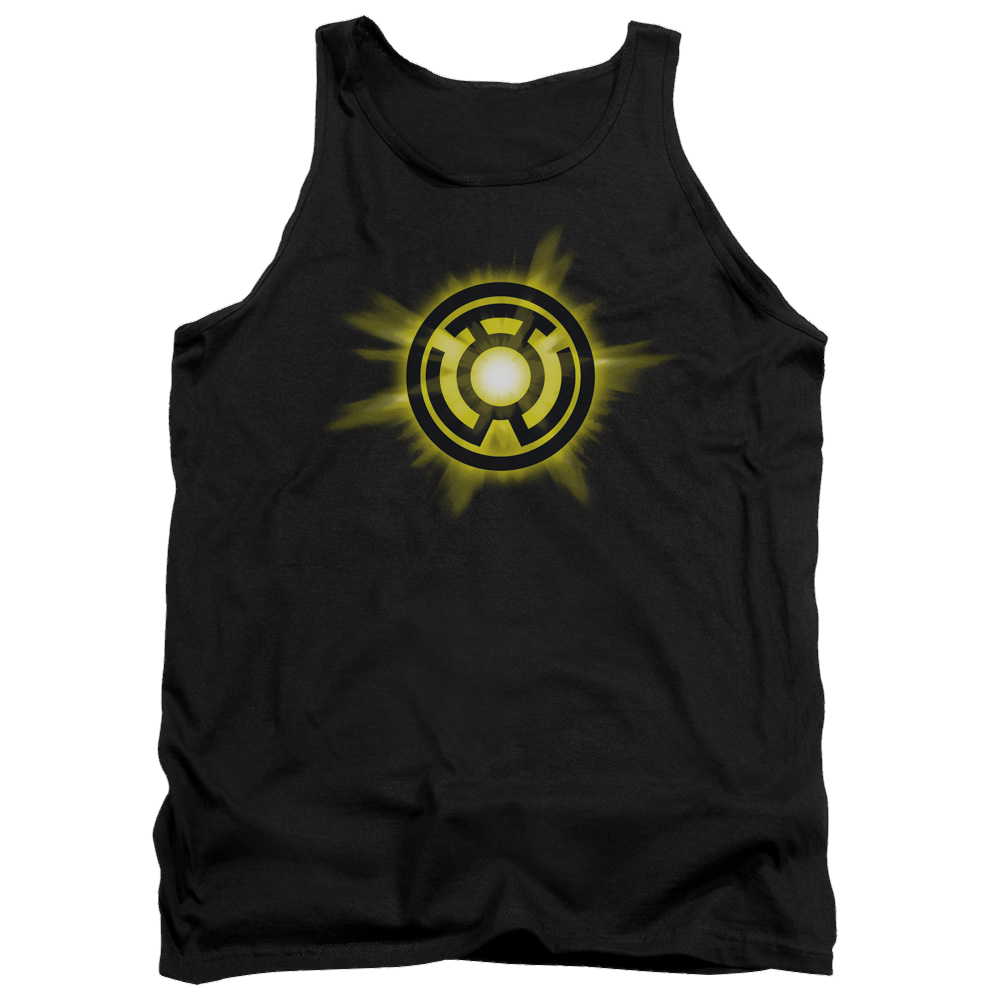 Green Lantern Yellow Glow Men's Tank Men's Tank Green Lantern