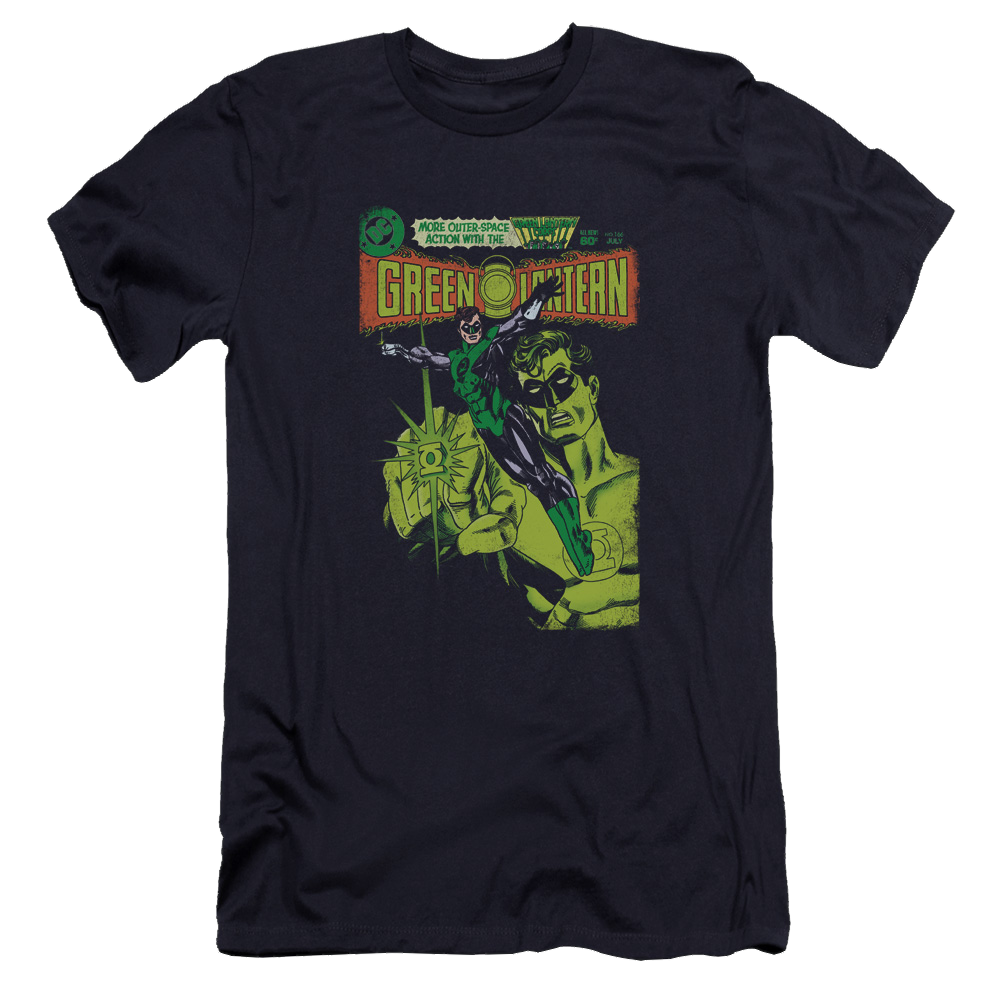Green Lantern Vintage Cover - Men's Premium Slim Fit T-Shirt Men's Premium Slim Fit T-Shirt Green Lantern