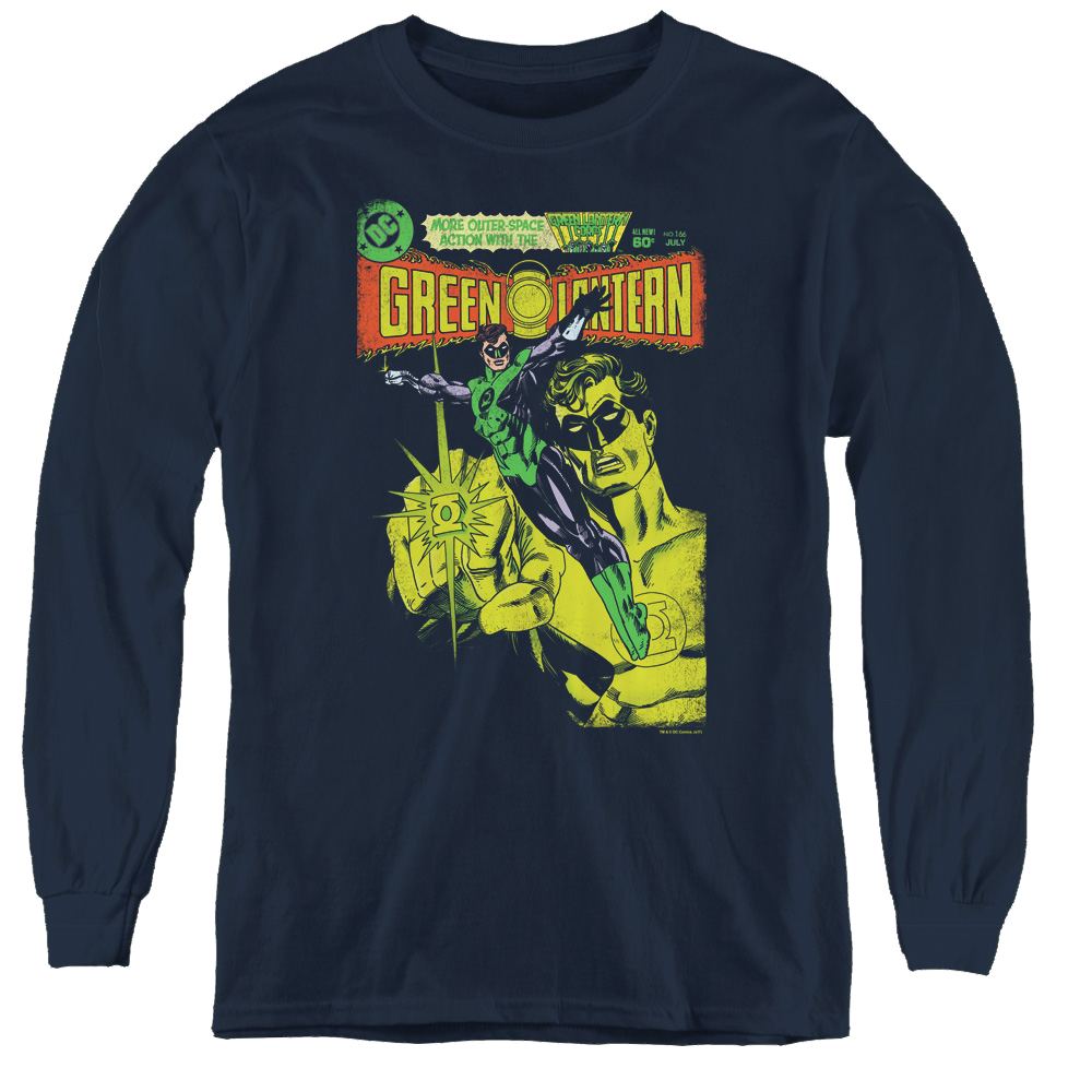 Green Lantern Vintage Cover - Youth Long Sleeve T-Shirt Youth Long Sleeve T-Shirt Green Lantern