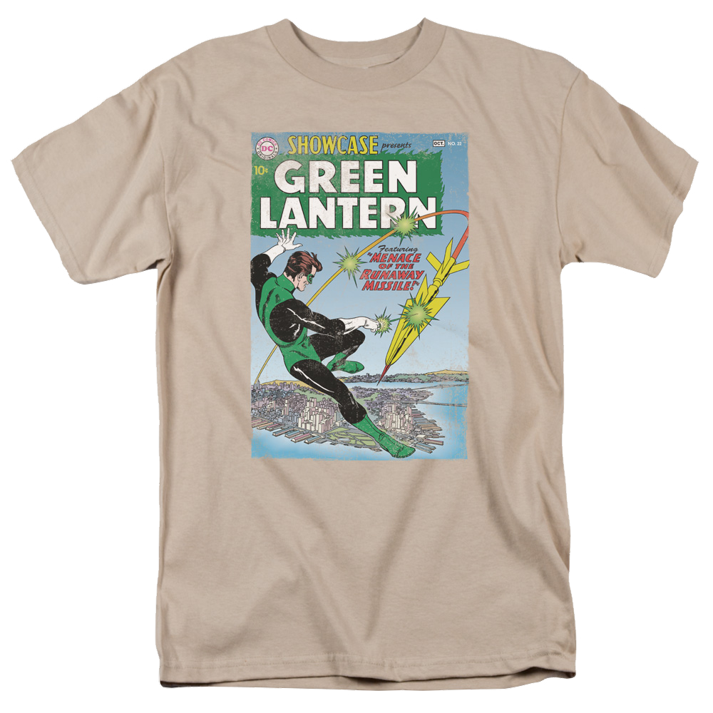 Green Lantern Menace Missle - Men's Regular Fit T-Shirt Men's Regular Fit T-Shirt Green Lantern