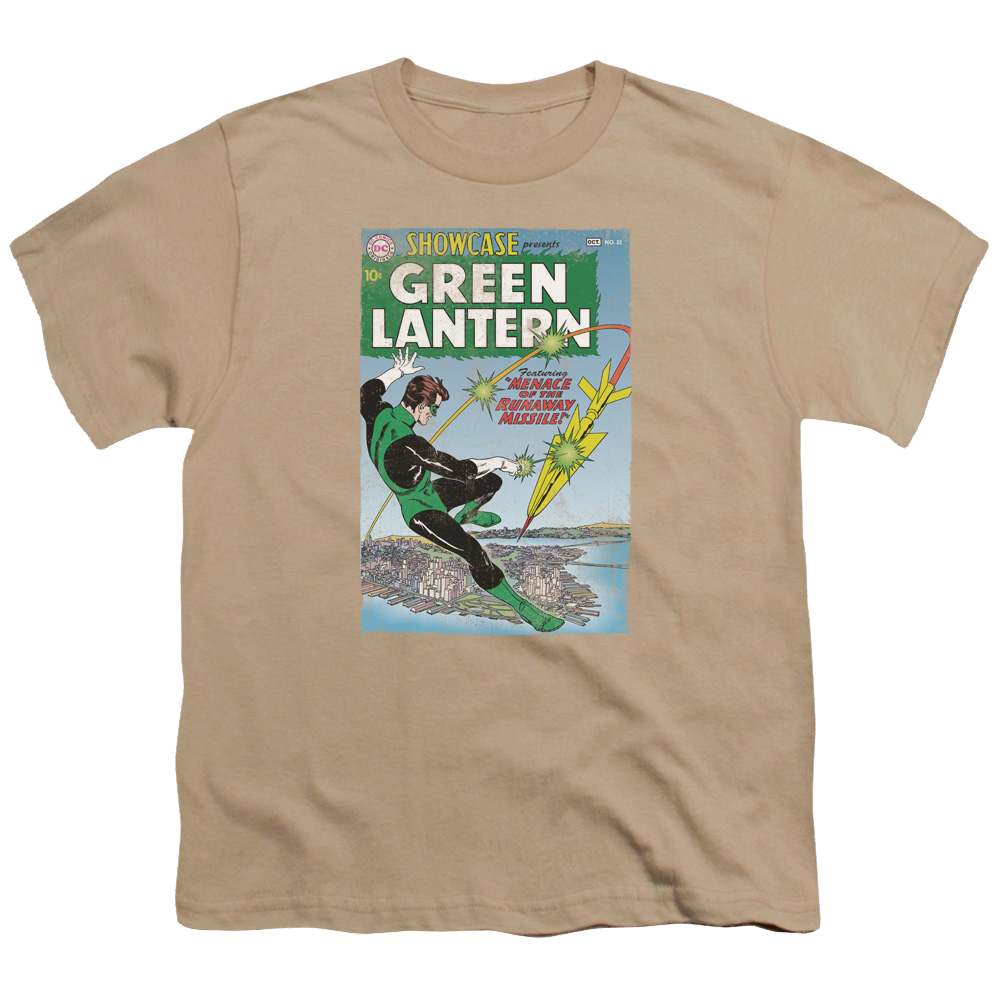 Green Lantern Menace Missle - Youth T-Shirt Youth T-Shirt (Ages 8-12) Green Lantern