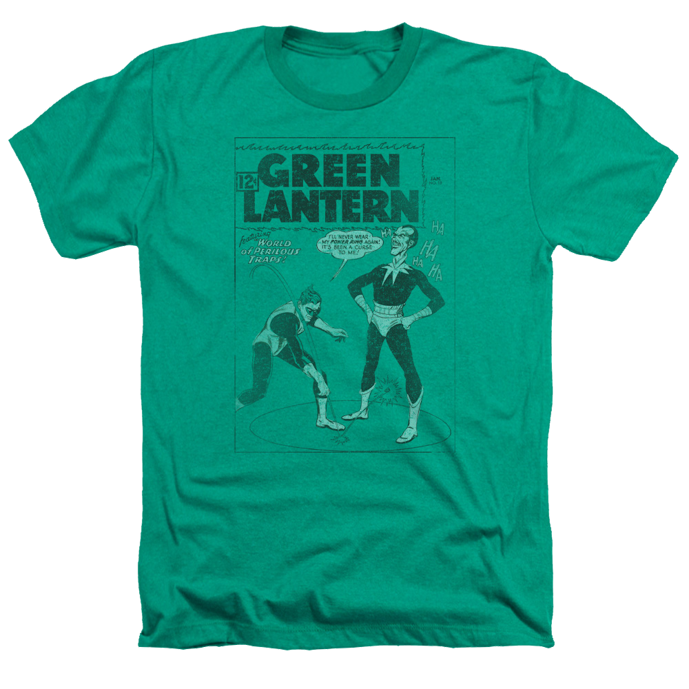 Green Lantern Perilous Traps - Men's Heather T-Shirt Men's Heather T-Shirt Green Lantern