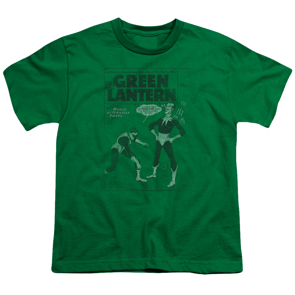 Green Lantern Perilous Traps - Youth T-Shirt Youth T-Shirt (Ages 8-12) Green Lantern