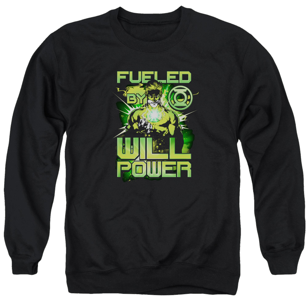 Green Lantern Fueled - Men's Crewneck Sweatshirt Men's Crewneck Sweatshirt Green Lantern