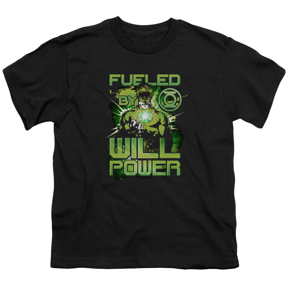 Green Lantern Fueled - Youth T-Shirt Youth T-Shirt (Ages 8-12) Green Lantern