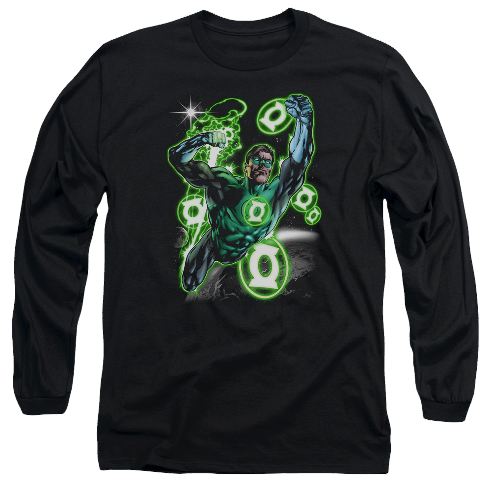 Green Lantern Earth Sector - Men's Long Sleeve T-Shirt Men's Long Sleeve T-Shirt Green Lantern