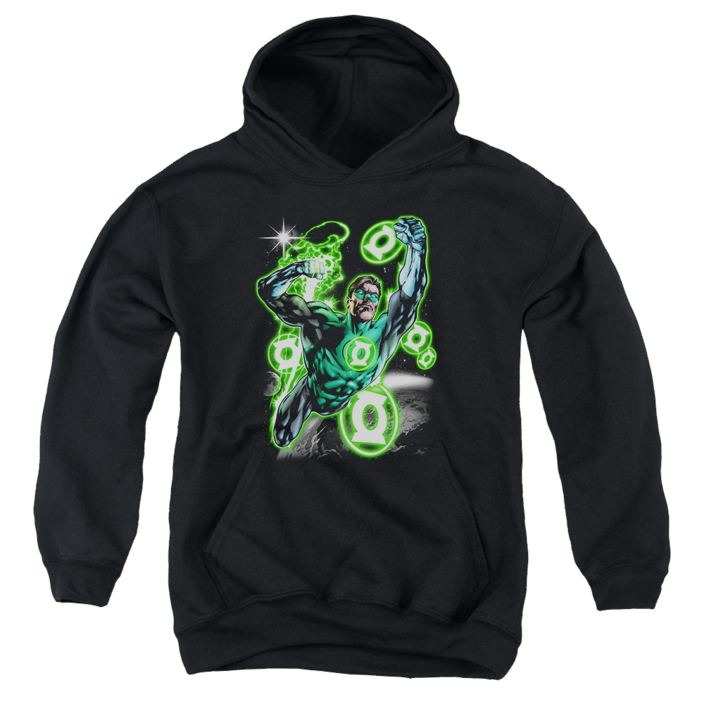 Green Lantern Earth Sector - Youth Hoodie Youth Hoodie (Ages 8-12) Green Lantern
