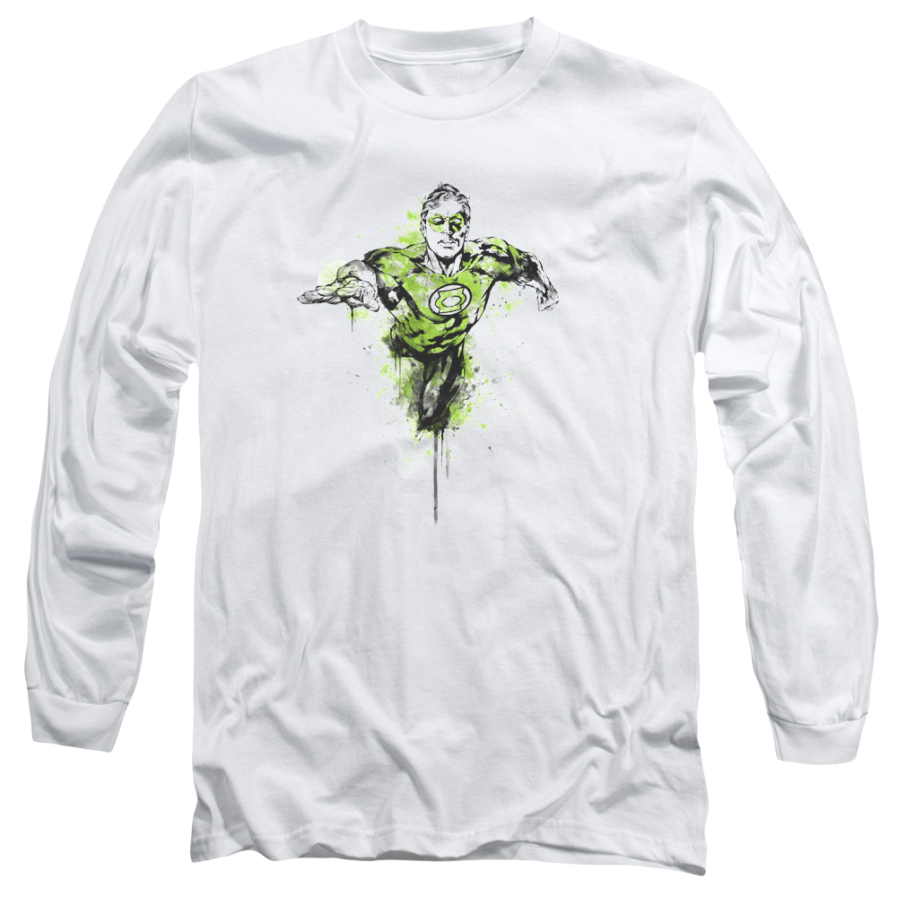 Green Lantern Inked - Men's Long Sleeve T-Shirt Men's Long Sleeve T-Shirt Green Lantern