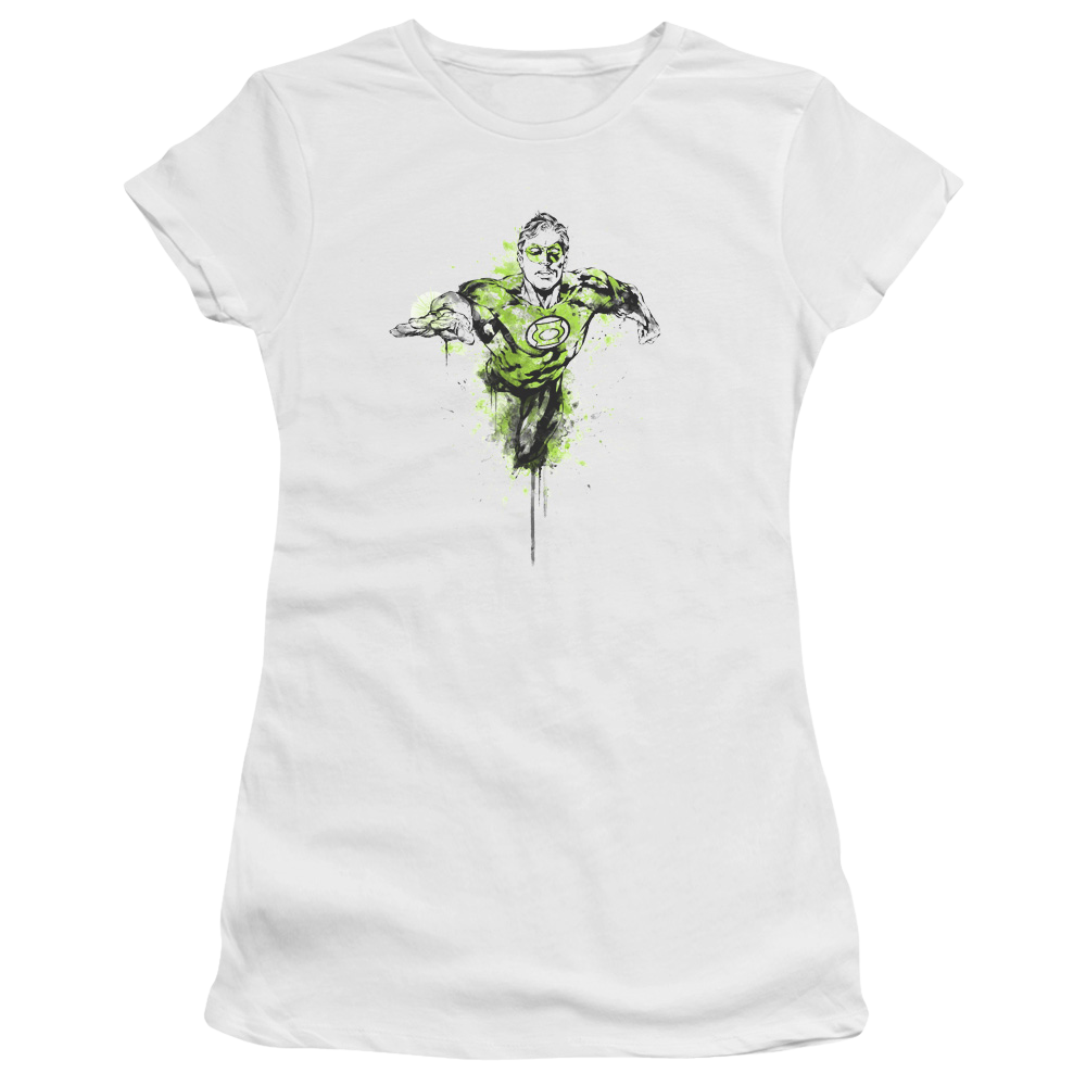 Green Lantern Inked - Juniors T-Shirt Juniors T-Shirt Green Lantern