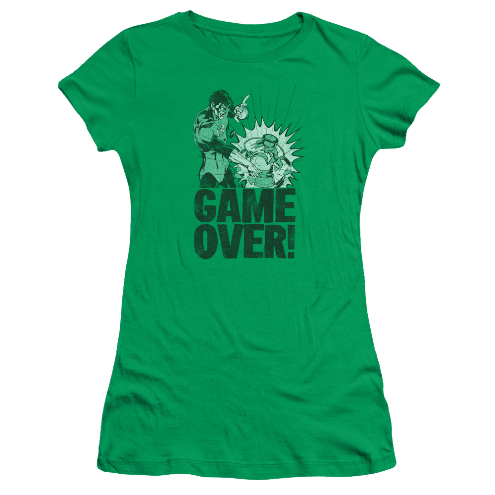 Green Lantern Game Over - Juniors T-Shirt Juniors T-Shirt Green Lantern