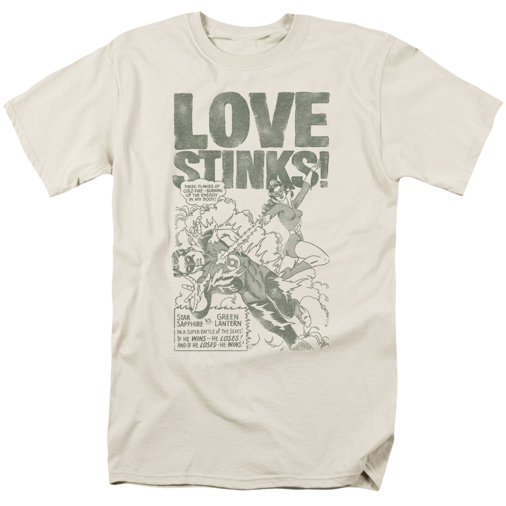 Green Lantern Love Stinks - Men's Regular Fit T-Shirt Men's Regular Fit T-Shirt Green Lantern
