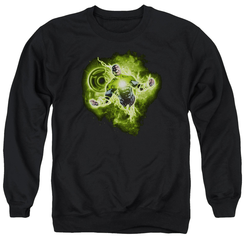 Green Lantern Lantern Nebula - Men's Crewneck Sweatshirt Men's Crewneck Sweatshirt Green Lantern
